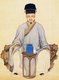 Japan: A portrait of the Chinese 'Tea Sage' Lu Yu, Haruki Nanmei, 1841
